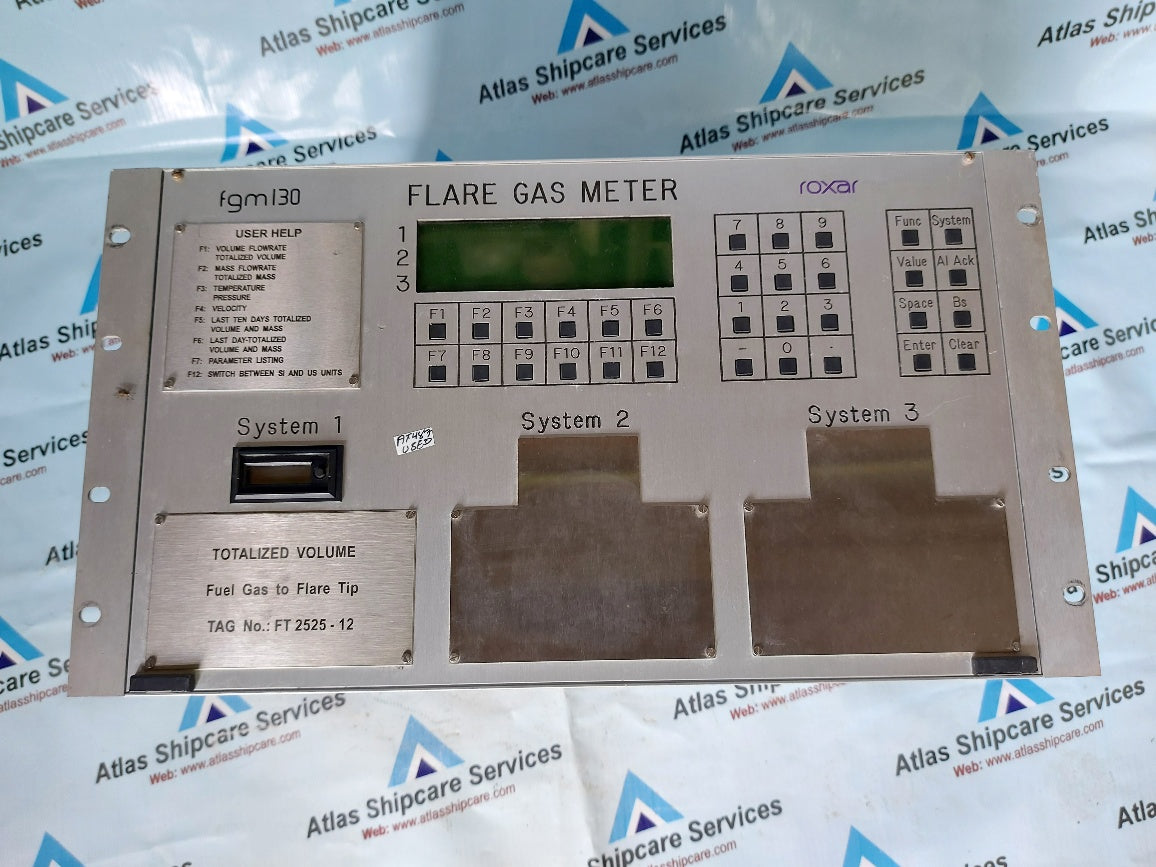 ROXAR FLOW MEASUREMENT FGM 130 FLARE GAS METER
